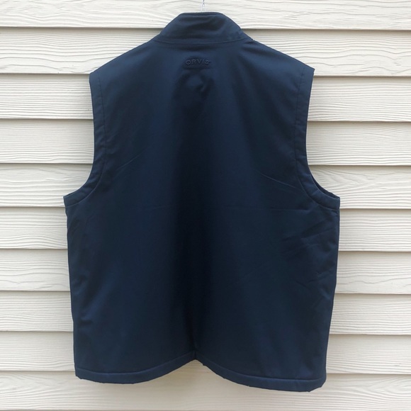 Men's Orvis Fleece-Lined Vest - Picture 5 of 8